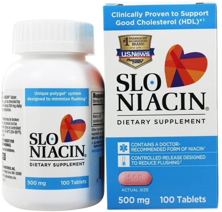 Slo Niacin 500mg 100ct